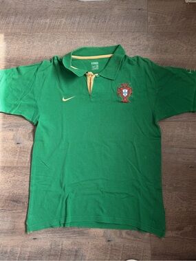 Nike Portugal Green Polo Shirt